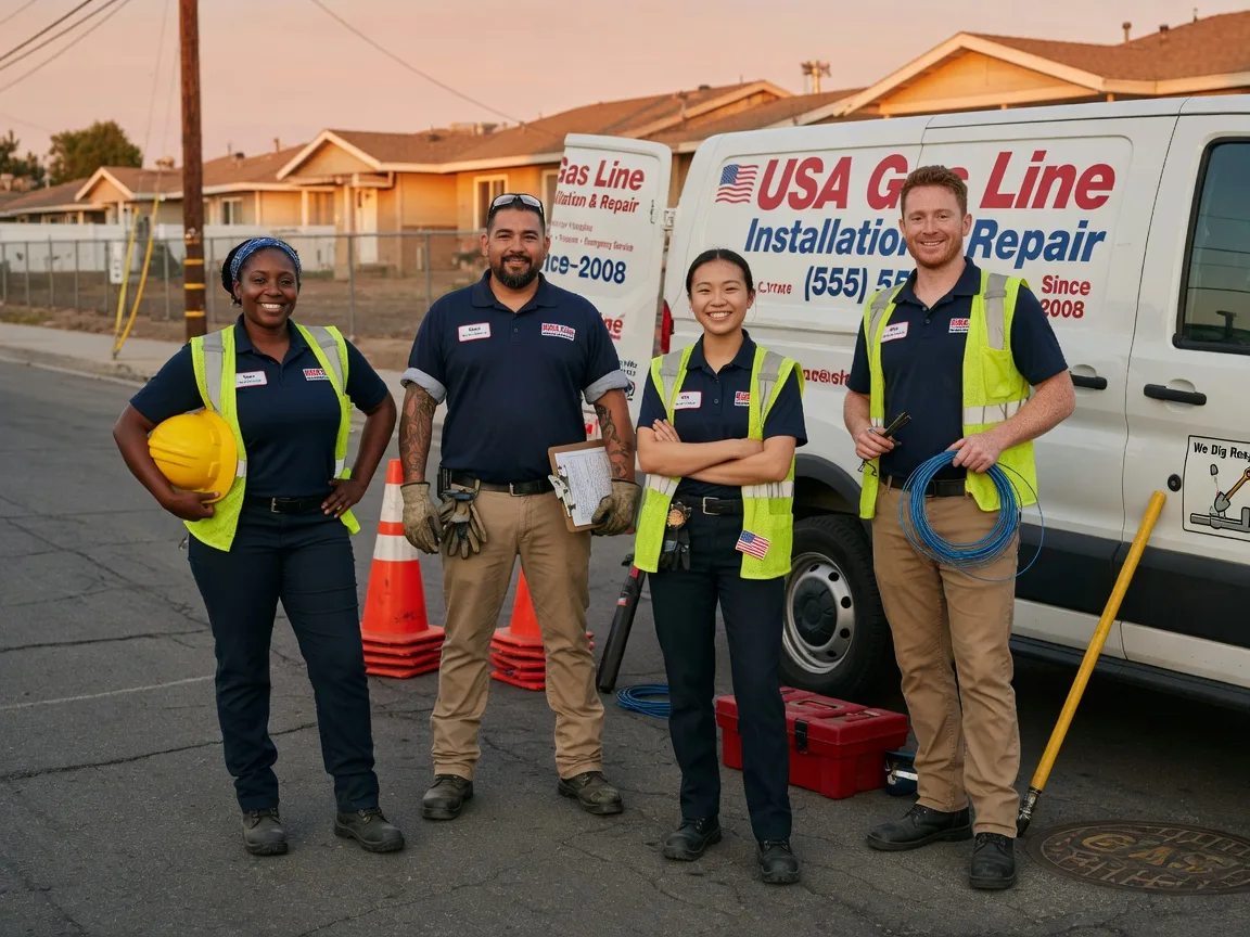 Gas Line Installation company in Vinton, LA